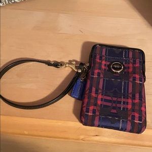 Small Coach Wristlet Wallet